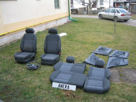 Škoda Octavia čalounění + sedadla na Octavia r.v. 2004